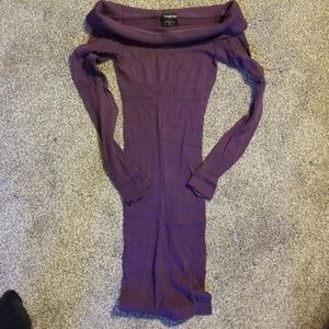 bebe long sleeve Dress